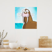 私はセイウチ ポスター (キッチン)