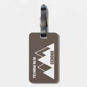 私はセドナ山に行きたい ラゲッジタグ (裏面縦)