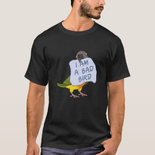 私はセネガルのオウムおもしろいプレミアム悪い鳥だ Tシャツ