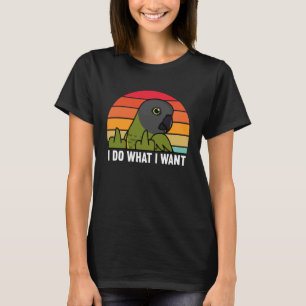 私はセネガルのオウムにオウムを入れたいことをする Tシャツ