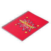 私はセラピストだ何が君の超大国だ ノートブック (左側)