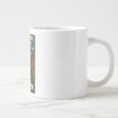 私はセラピーは必要ない、私はちょうどブルックリンが必要だ ジャンボコーヒーマグカップ (右)