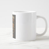 私はセラピーは必要ない、私はパイが必要 ジャンボコーヒーマグカップ (右)