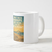 私はセラピーは必要ない、私は単にSmith Pointが必要 ジャンボコーヒーマグカップ (正面右)