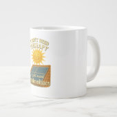 私はセラピーを必要としない、私はちょうど太陽光発電が必要だ ジャンボコーヒーマグカップ (正面右)