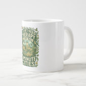 私はセラピーを必要としない、私はちょうど5分の都市が必要だ ジャンボコーヒーマグカップ (正面右)