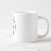 私はセラピーを必要としない、私はヨットを必要とする ジャンボコーヒーマグカップ (右)