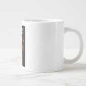 私はセラピーを必要としない、私は単に秋ファッションが必要 ジャンボコーヒーマグカップ (右)