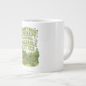 私はセラピーを必要としない、私は歩くことができる都市が必要 ジャンボコーヒーマグカップ (正面右)