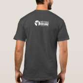 私はセリアック病です Tシャツ (裏面)