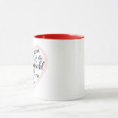 私はセンターフィールドの塀および背部に愛します マグカップ (中央)