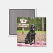 私はセントアンドリューの州樹皮が大好き マグネット (正面/裏面)