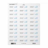 私はセーラー住所 シール (フルシート)