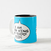 私はソファー王ですWeタッド ツートーンマグカップ (正面左)