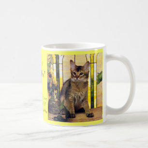 私はソマリ族猫を愛します コーヒーマグカップ