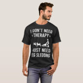 私はソリ犬があればいい Tシャツ (正面フル)