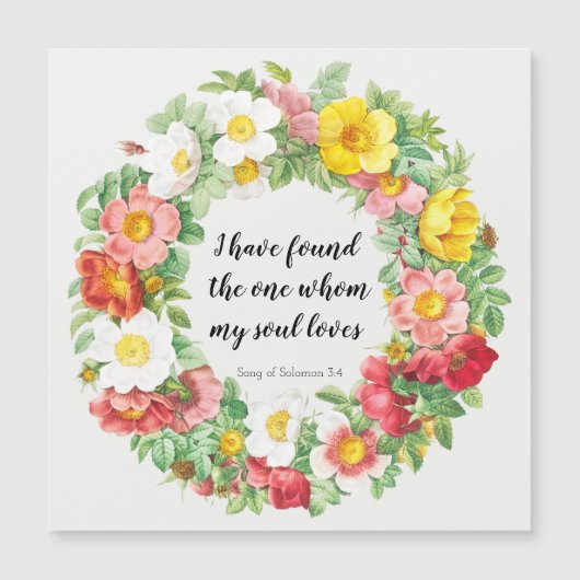 私はソロモンのマグネットカードの一曲を見つけた (正面)