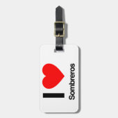 私はソンブレロが大好きだ ラゲッジタグ (正面縦)