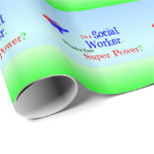 私はソーシャルワーカーだ。お前の力すごいは？ ラッピングペーパー (ロールコーナー)