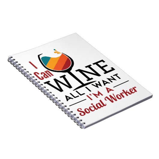 私はソーシャルワーカーになりたいだけワインを飲める ノートブック (右側)