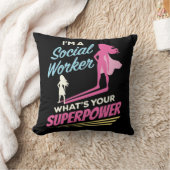 私はソーシャルワーカーよ超大国 クッション (ブランケット)