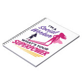 私はソーシャルワーカーよ超大国 ノートブック (左側)