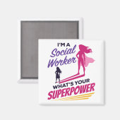 私はソーシャルワーカーよ超大国 マグネット (正面/裏面)