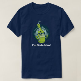 私はソーダ人です! おもしろいなしゃれの言葉遊び Tシャツ