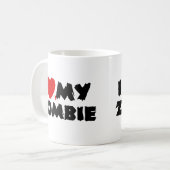 私はゾンビが大好き コーヒーマグカップ (正面左)