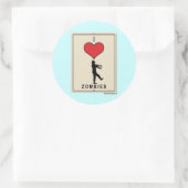 私はゾンビが大好き ラウンドシール (バッグ)