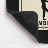 私はゾンビを愛します マウスパッド (コーナー)