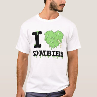 私はゾンビを愛します Tシャツ