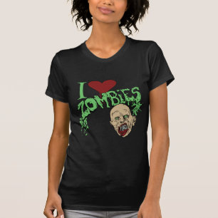 私はゾンビを愛します Tシャツ