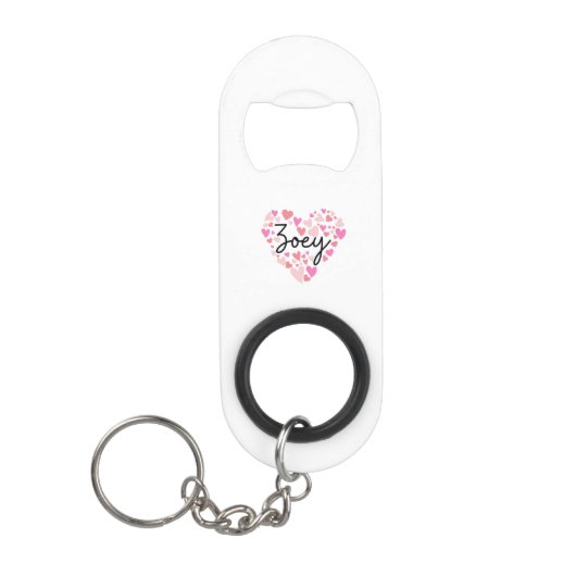 私はゾーイが大好き キーホルダー栓抜き (正面)