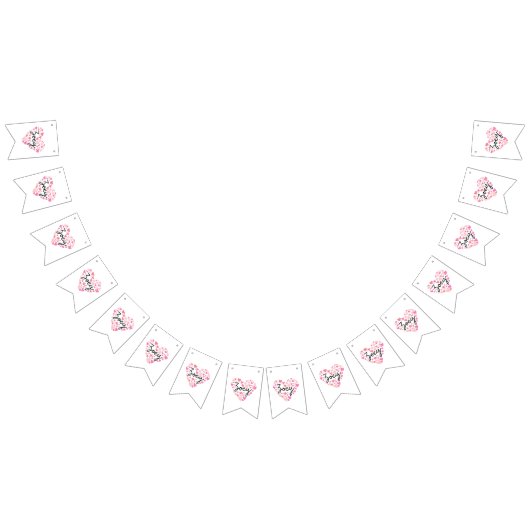 私はゾーイが大好き バンティングフラッグ (全)