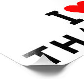 私はタイの国が大好きで、ハート旅行の観光も好きだ フォトプリント            (角)