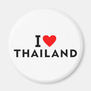 私はタイの国が大好きで、ハート旅行の観光も好きだ マグネット