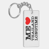 私はタイを長く愛している キーホルダー (正面左)