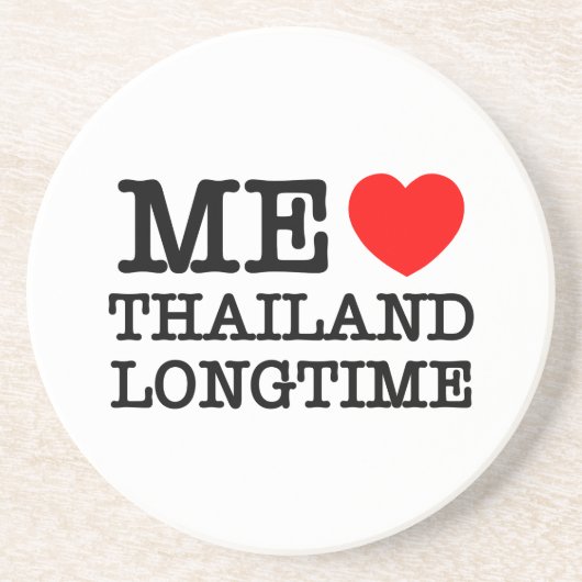 私はタイを長く愛している コースター (正面)