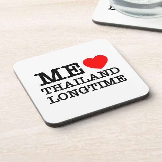 私はタイを長く愛している コースター (左側)