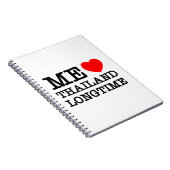 私はタイを長く愛している ノートブック (右側)