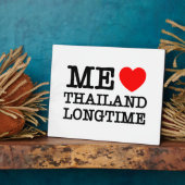 私はタイを長く愛している フォトプラーク (側面)