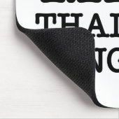 私はタイを長く愛している マウスパッド (コーナー)