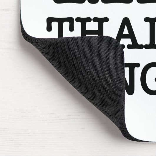 私はタイを長く愛している マウスパッド (コーナー)