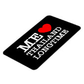 私はタイを長く愛している マグネット (左側)