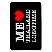 私はタイを長く愛している マグネット (縦)