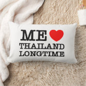 私はタイを長く愛している ランバークッション (ブランケット)