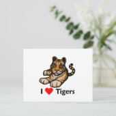 私はタイガースが大好きです ポストカード (スタンド正面)