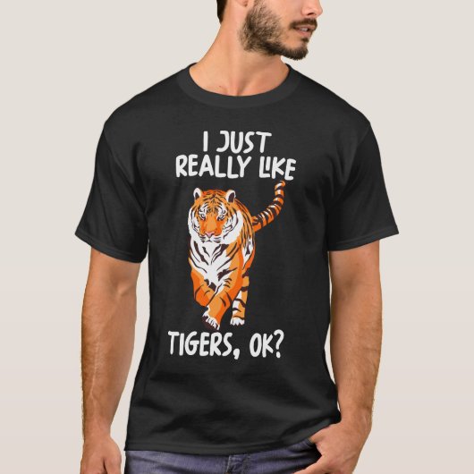 私はタイガースが大好きOk Tシャツ (正面)