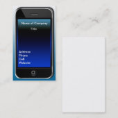 私はタイプ名刺に電話をかけます 名刺 (正面/裏面)